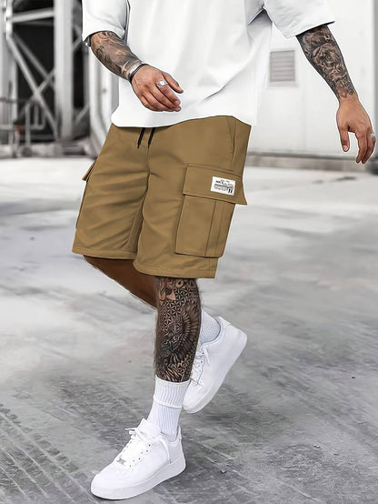 Robert cargo shorts with adjustable drawstring