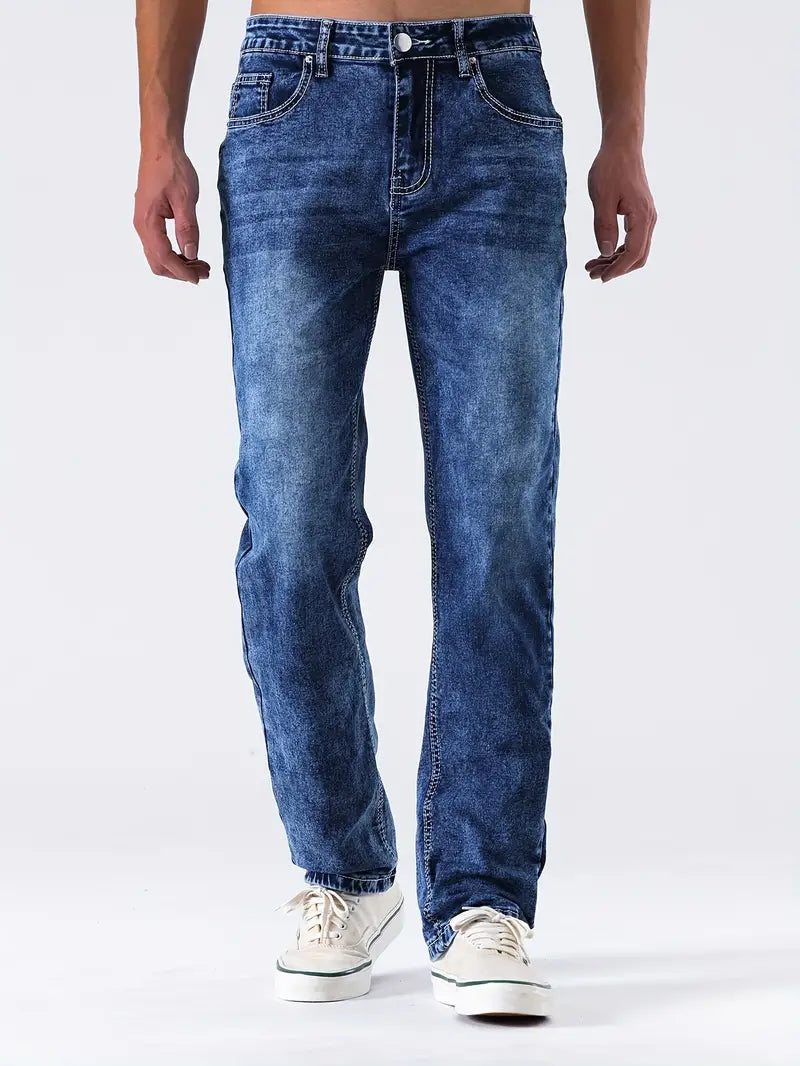 Ethan - casual slim fit stretched jeans for men