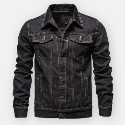 Victor – stylish denim trucker jacket