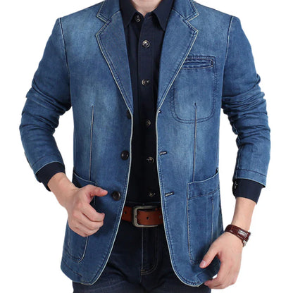 Peter – stylish denim blazer