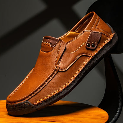 Orthopedic leather leisure shoes-  Jarno