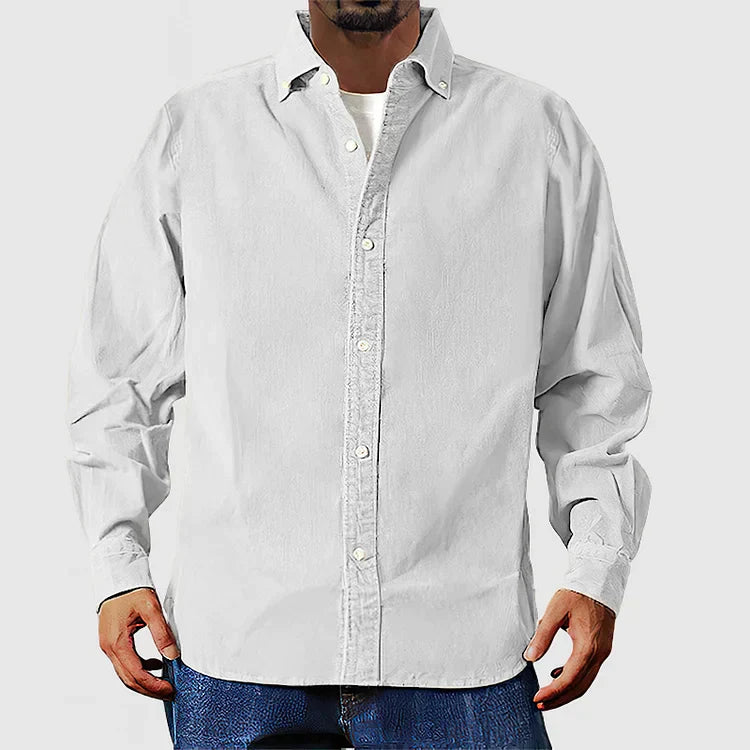 Vox | classic beige corduroy overshirt