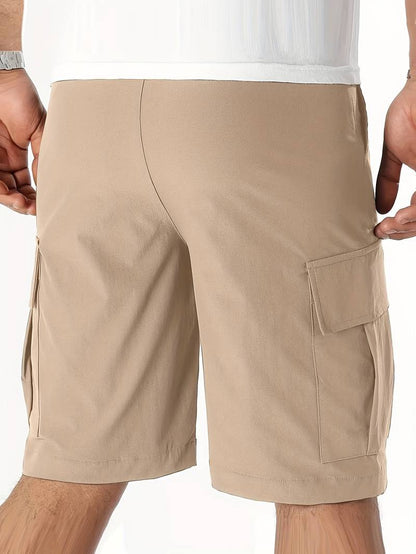 Ethan multi-pocket cargo shorts for men