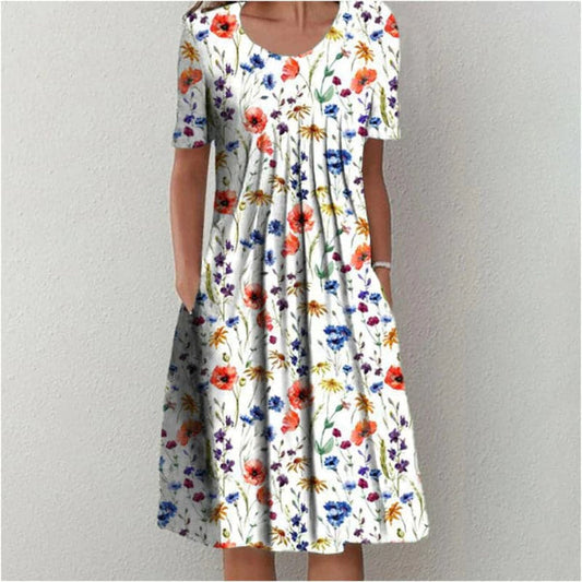 Emma - dress made of high quality cotton in beautiful colors