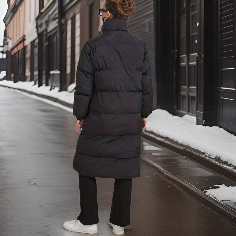 Bines - long women's puffer jacket