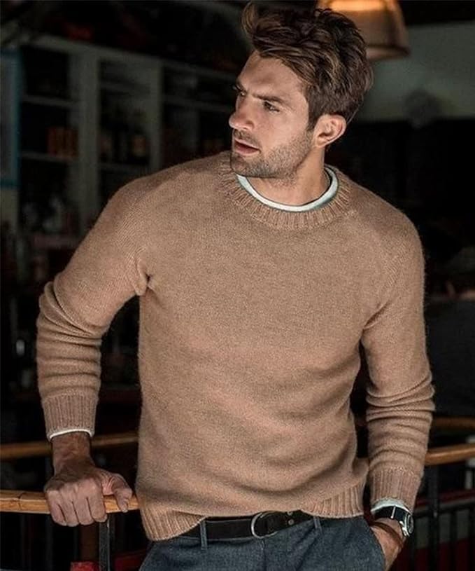 Stylish cotton sweater for men (Italian design)