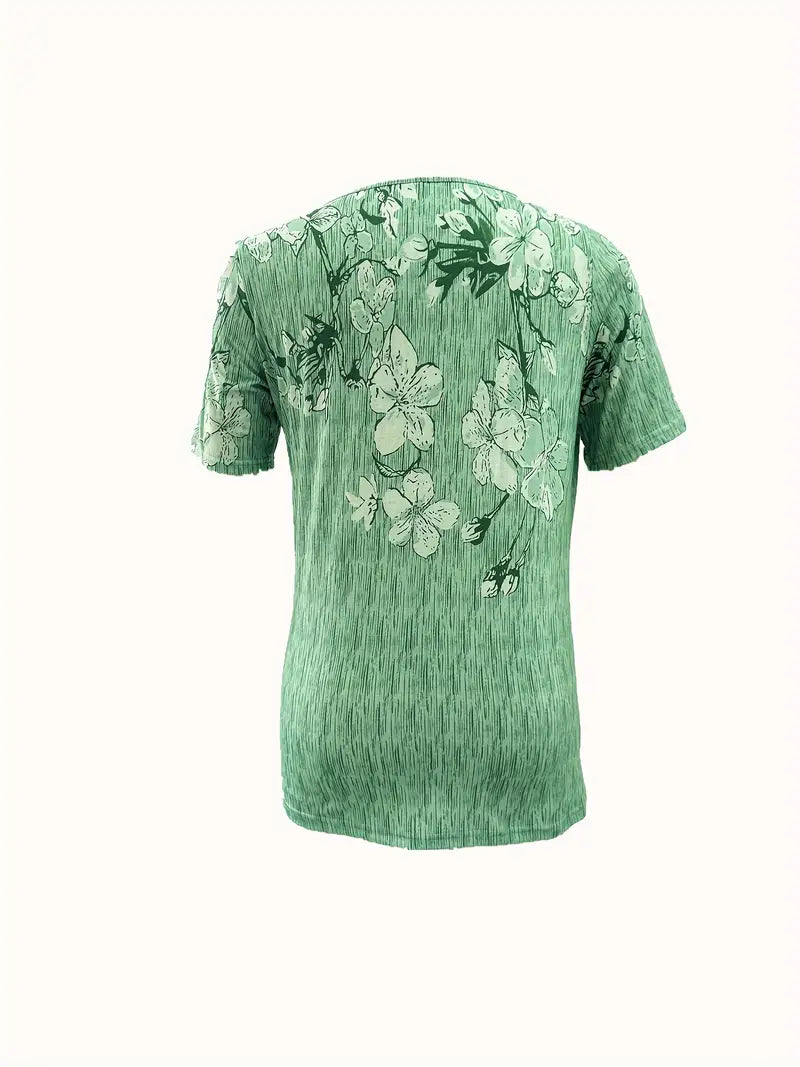 Elowen - short sleeve t-shirt with floral print