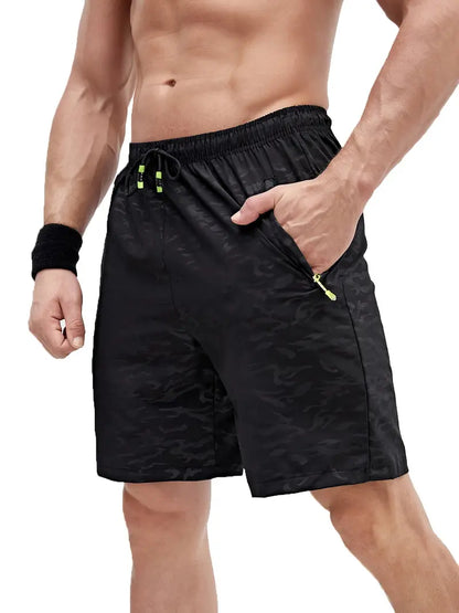 James – breathable shorts with zip pockets