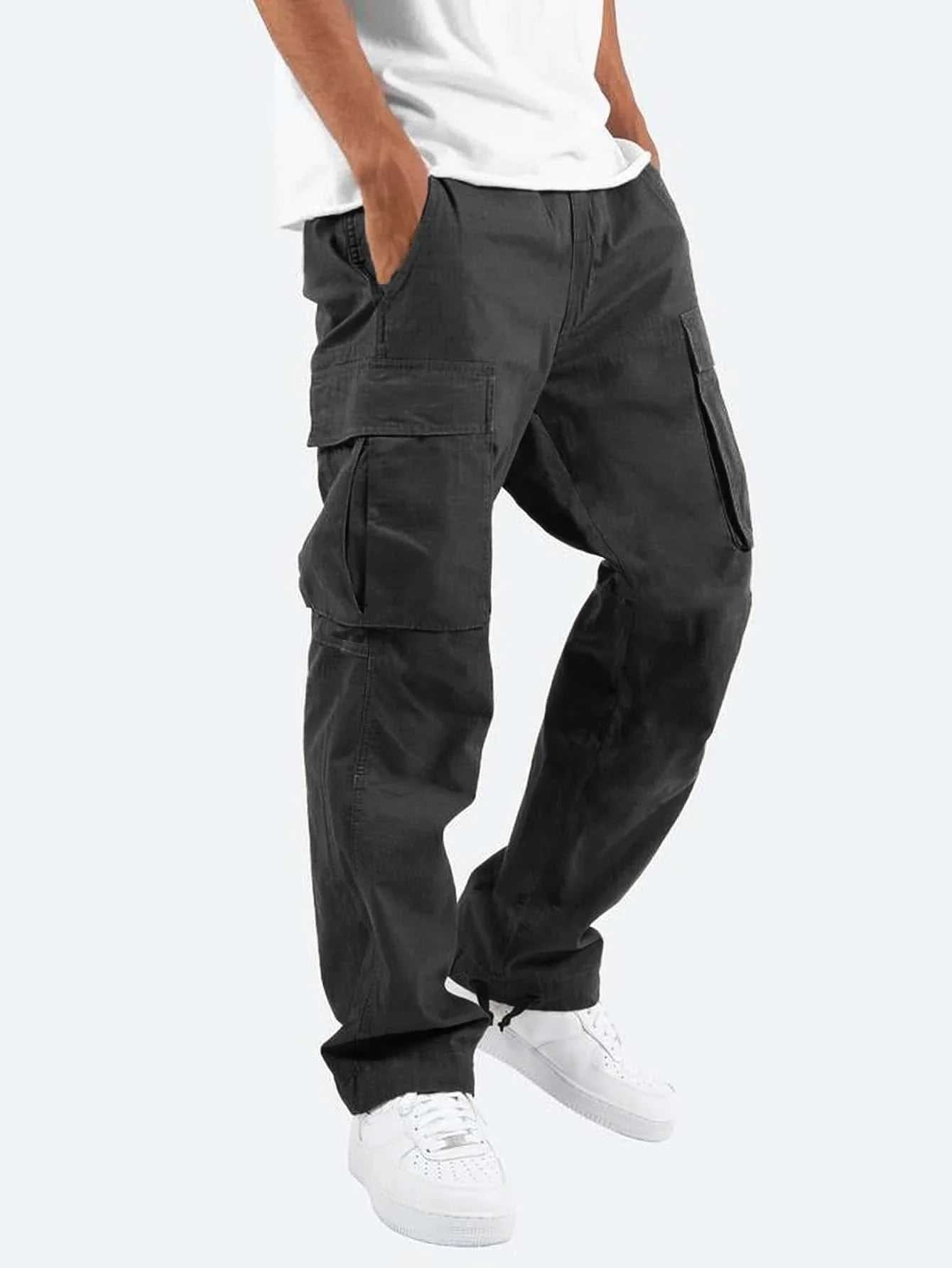 Comfortable cargo everyday trousers for men