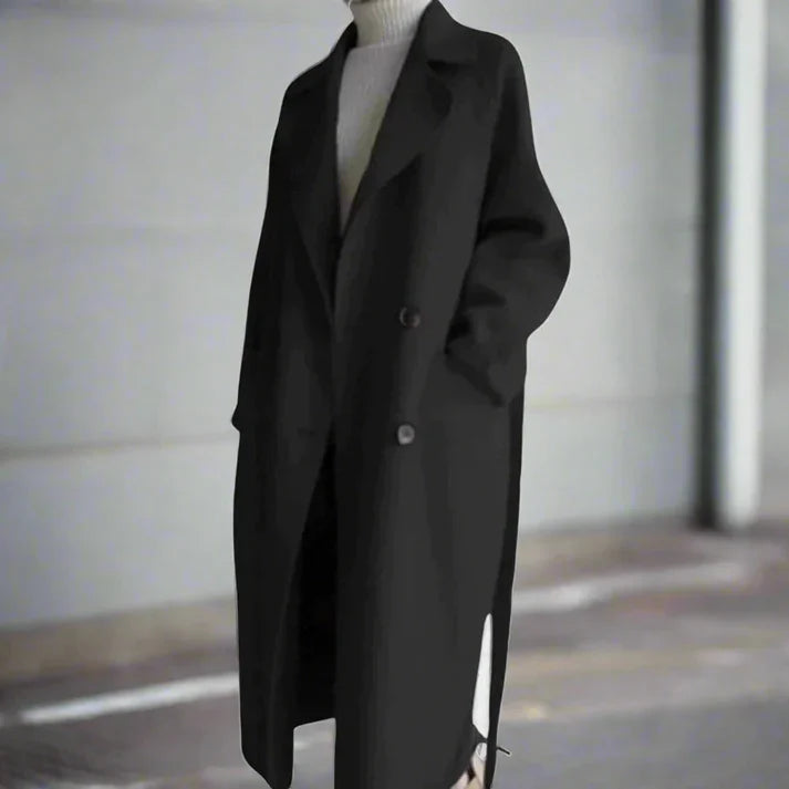 Marie - classic long women's coat