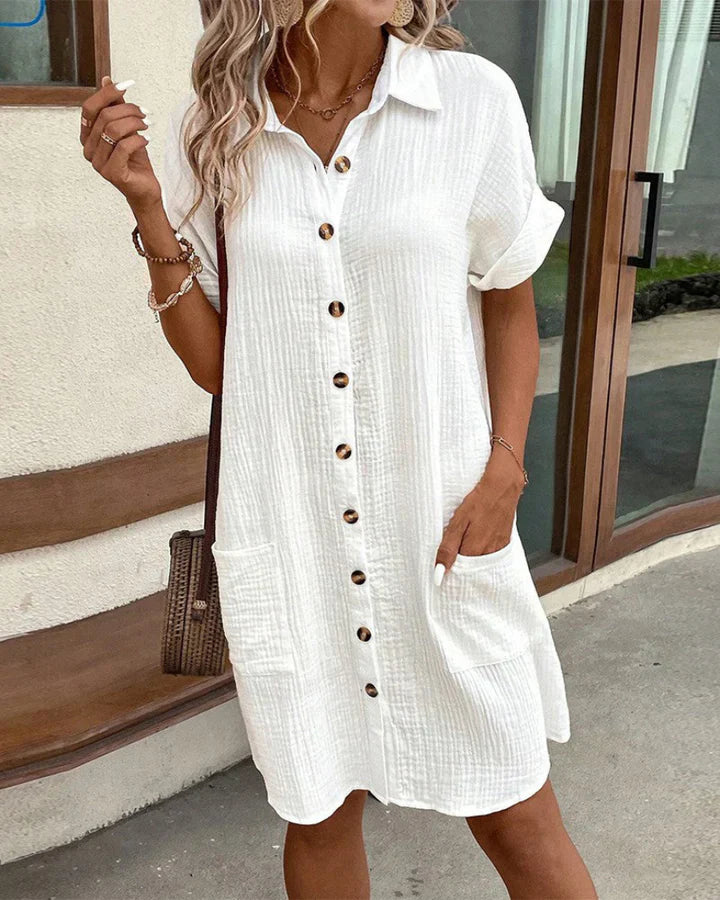 Gabriele | women's elegant shirt dress