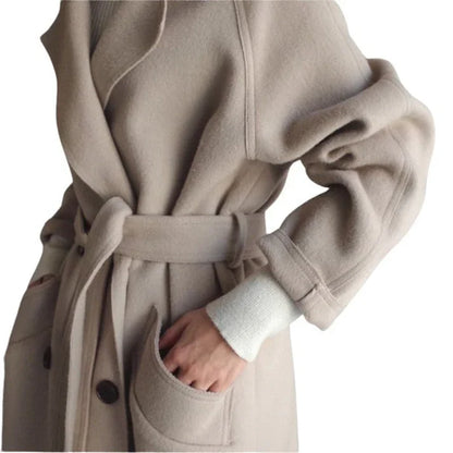 Marie - classic long women's coat