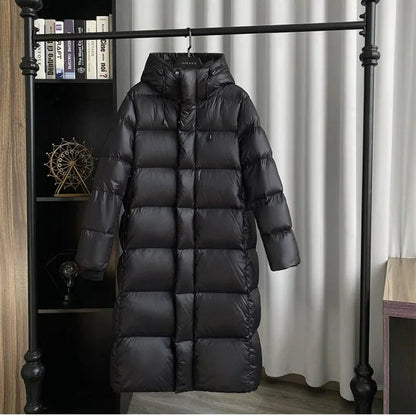 Lira - thick puffer hooded down jacket