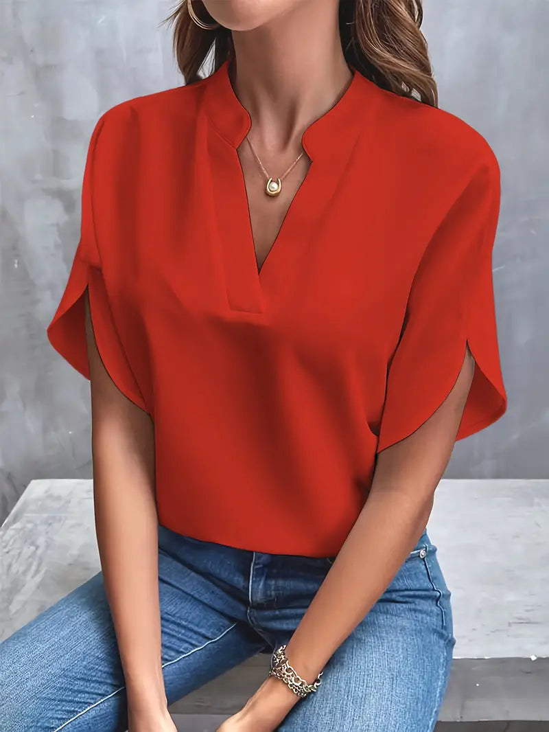 Elegant light blouse for women - caty