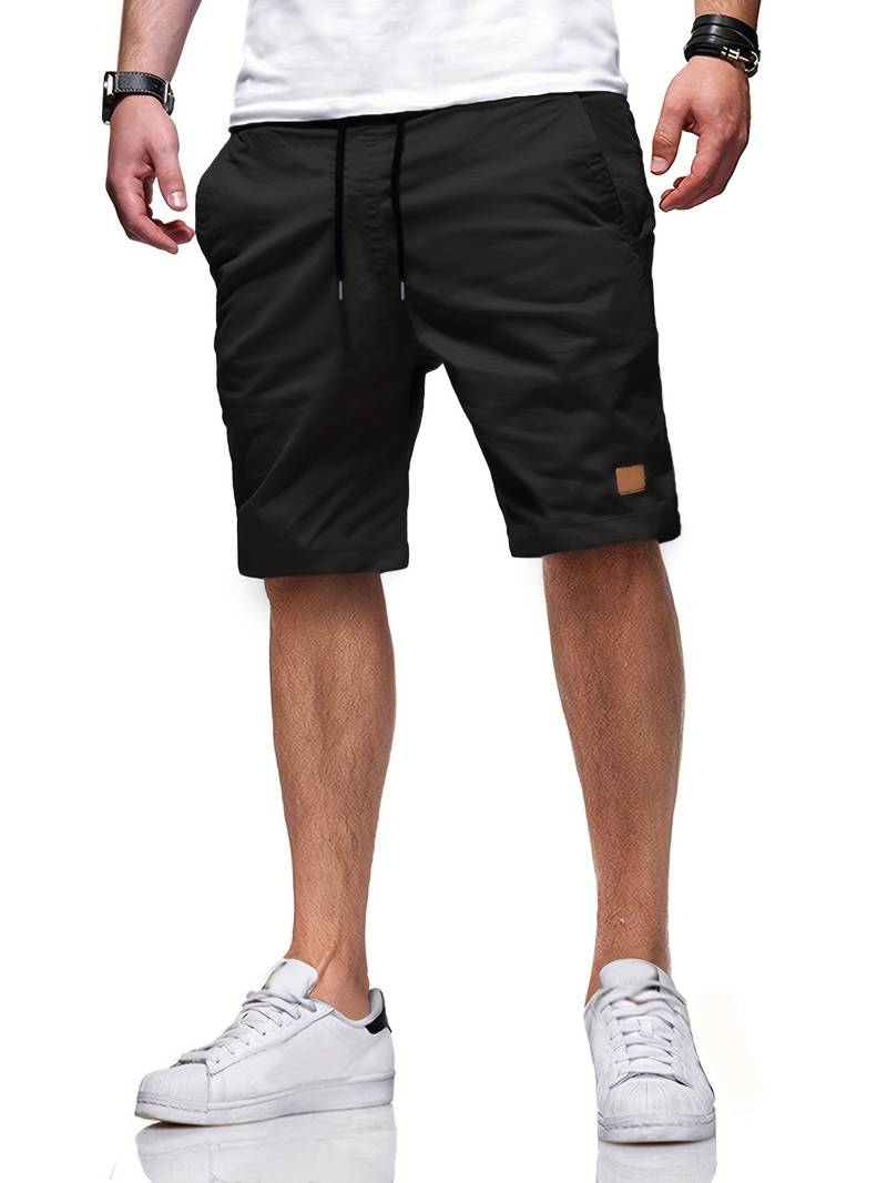 Michael cut-off drawstring shorts for men