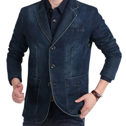 Peter – stylish denim blazer