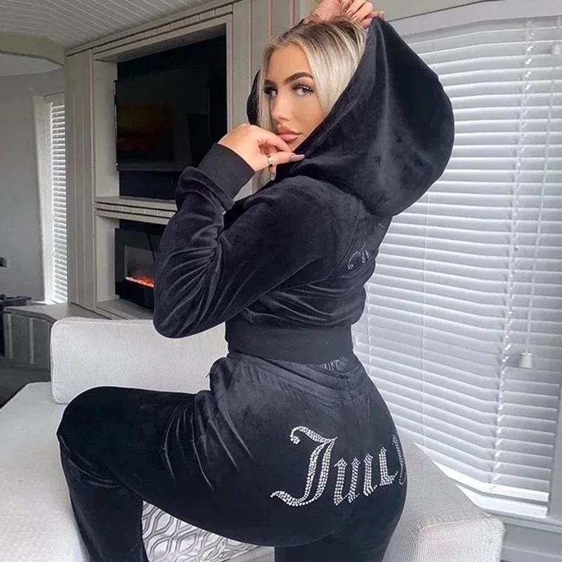 Trendy Y2k Juicy tracksuit - Joyline