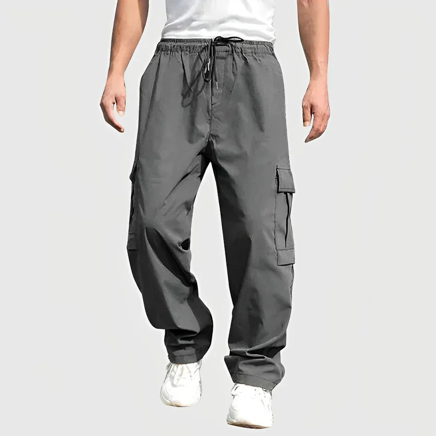 Harris - loose cargo pants with drawstring