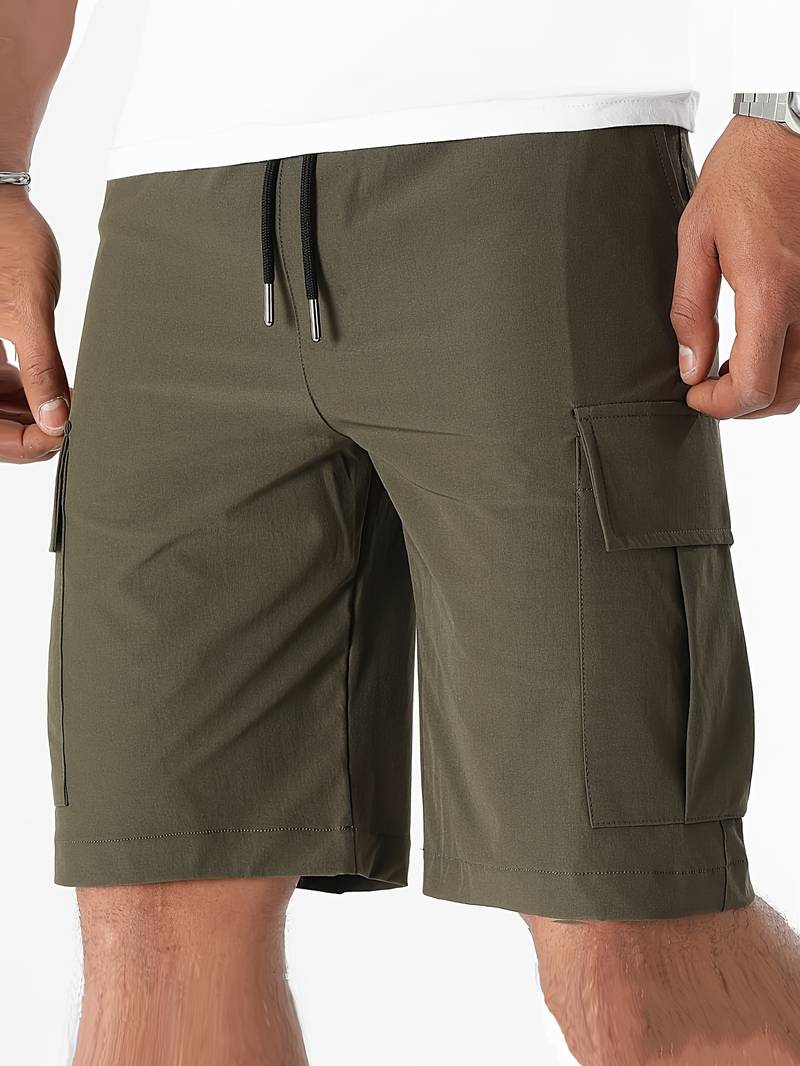 Ethan multi-pocket cargo shorts for men