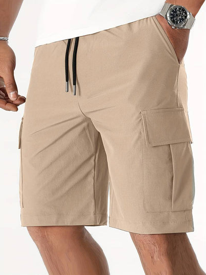 Ethan multi-pocket cargo shorts for men