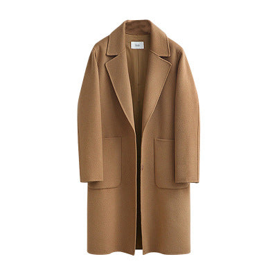 Susanne - long wool coat for women