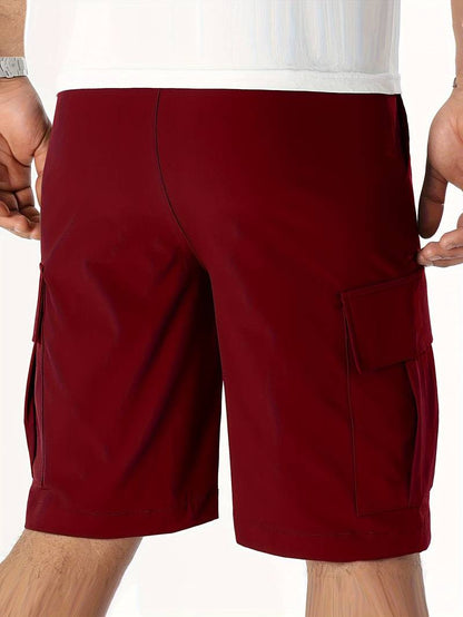 Ethan multi-pocket cargo shorts for men