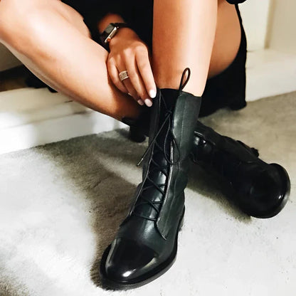 Romy | classic women's boots made of leather