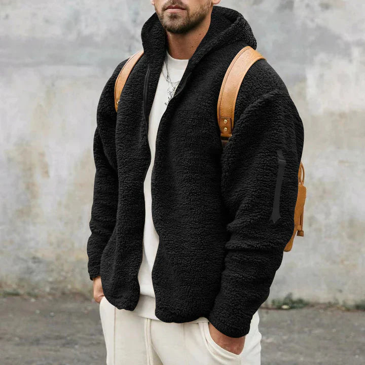 Jaxon - warm fleece jacket for men