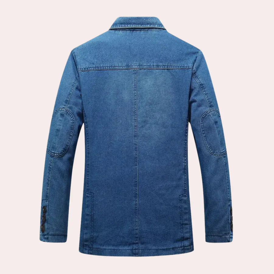 Logan - stylish classic denim blazer for the modern man