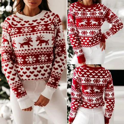 Teni - warm Christmas sweater for women