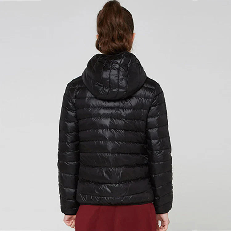 Aylin - warm autumn jacket with a hood