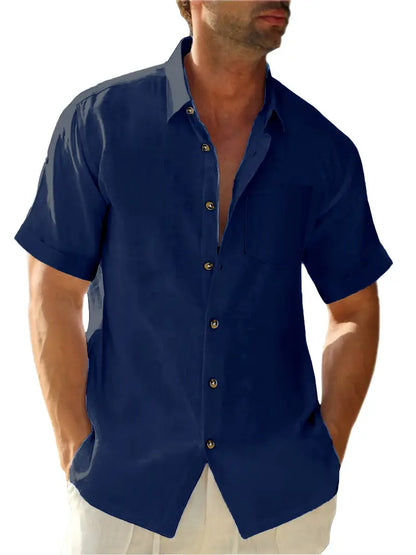 James – stylish short-sleeved shirt for men