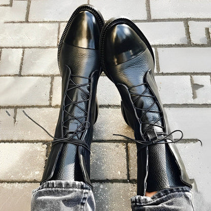 Romy | classic women's boots made of leather