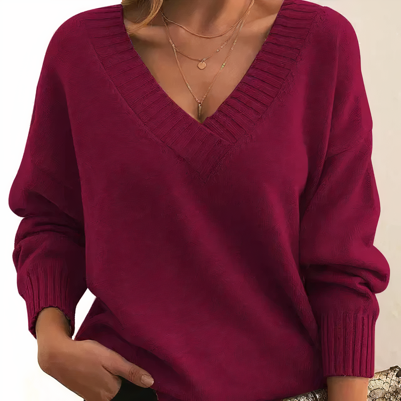 Fashionable cashmere sweater - Herbst