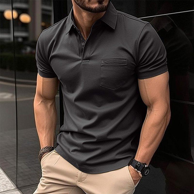 Schwarz Polo-Shirt für Herren