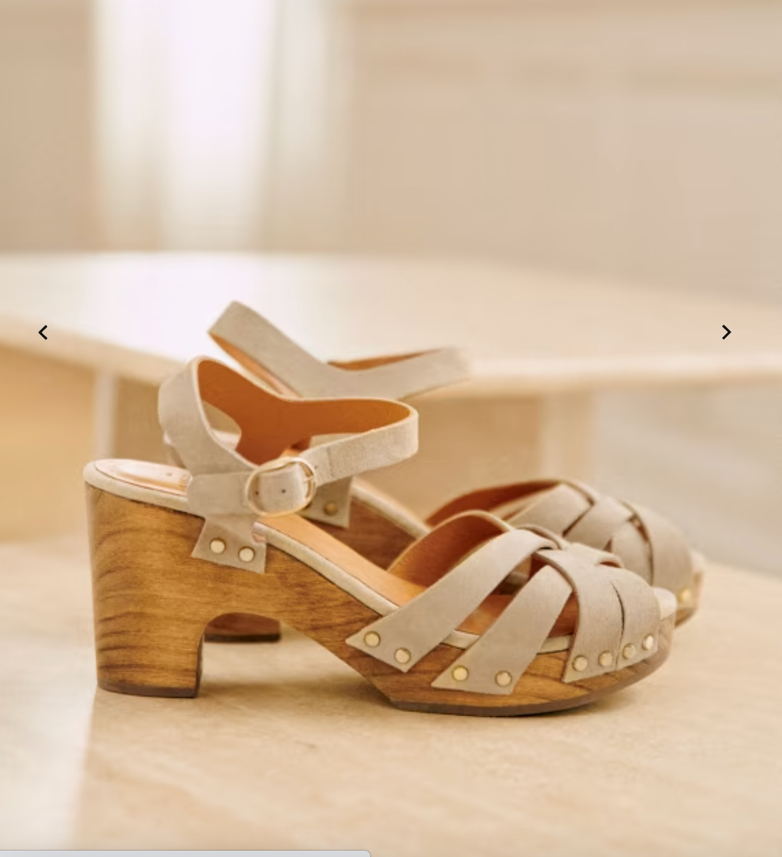 FLORISA - elegant and comfortable clogs for spring/summer