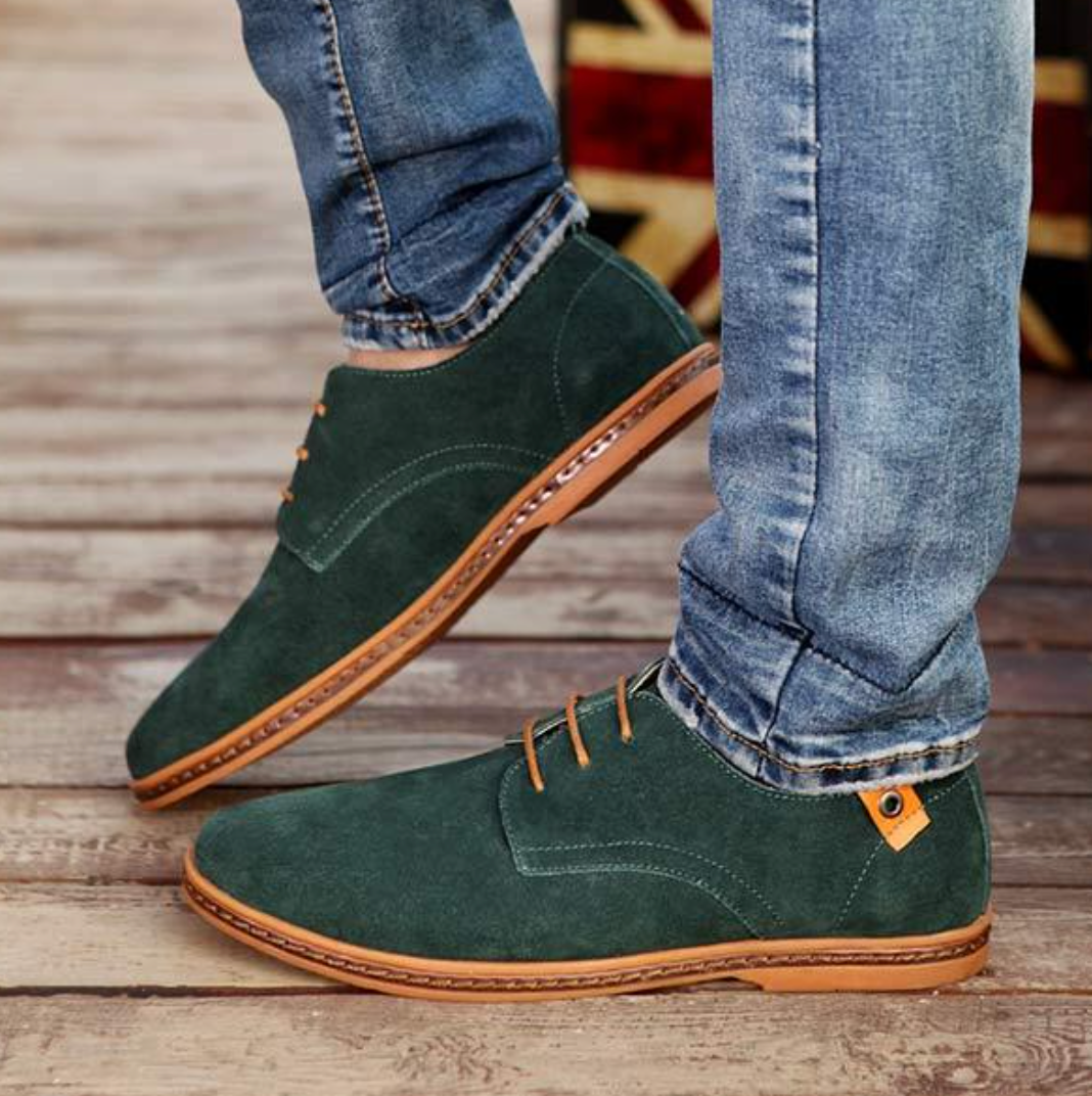 MASSIMO - elegant suede shoes for men