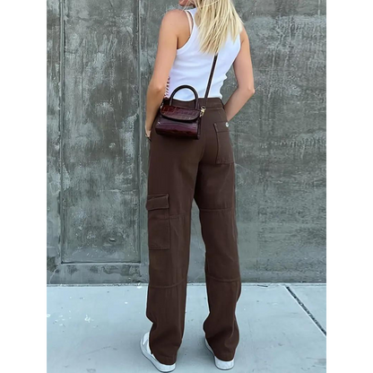 Senja - trendy women's cargo pants for a casual look