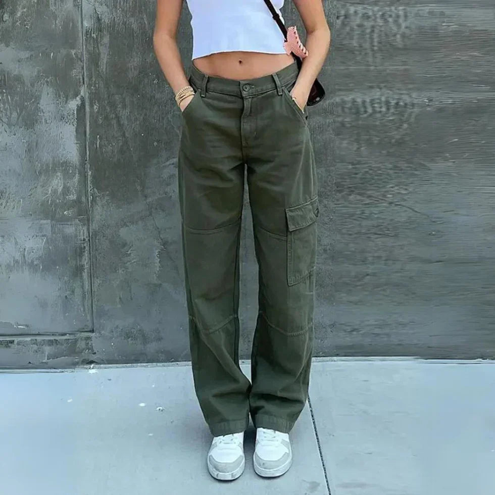 Sierra relaxed cargo pants for women