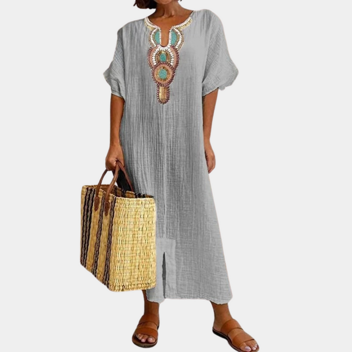 Casual boho women's dress