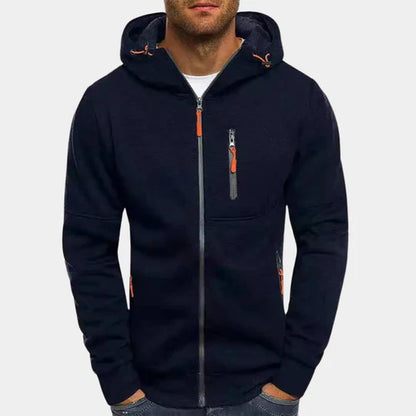 Jacks - men's sweatshirt with hood and zip