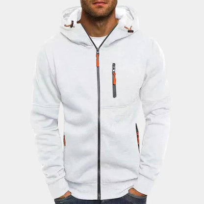 Jacks - men's sweatshirt with hood and zip