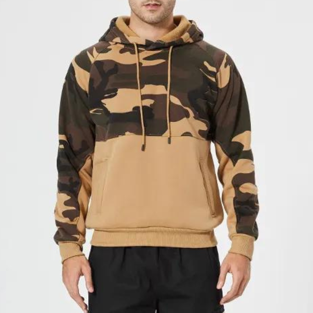 Costas - adjustable camouflage hoodie for men