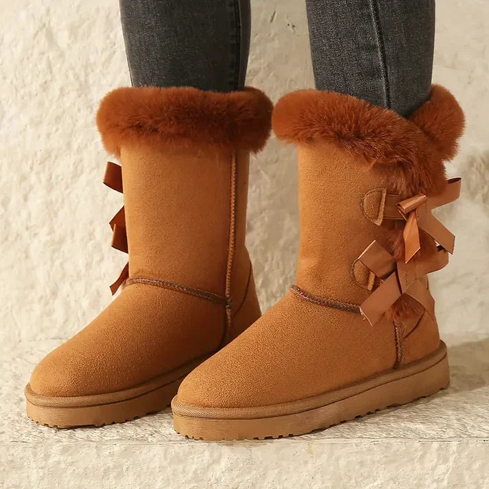 Classic half-high snowboots for women - marianne