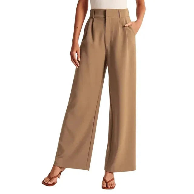 Waverly - high waist, wide leg trousers