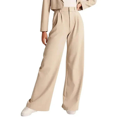 Waverly - high waist, wide leg trousers