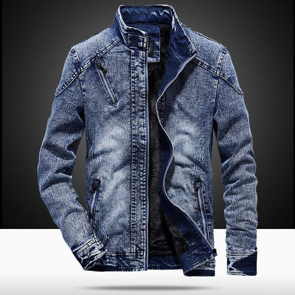 Casual cotton denim jacket for men – tyrone