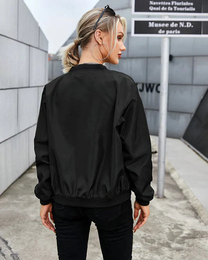 Robin - stylish classic bomber jacket with pockets - perfect for any occasion