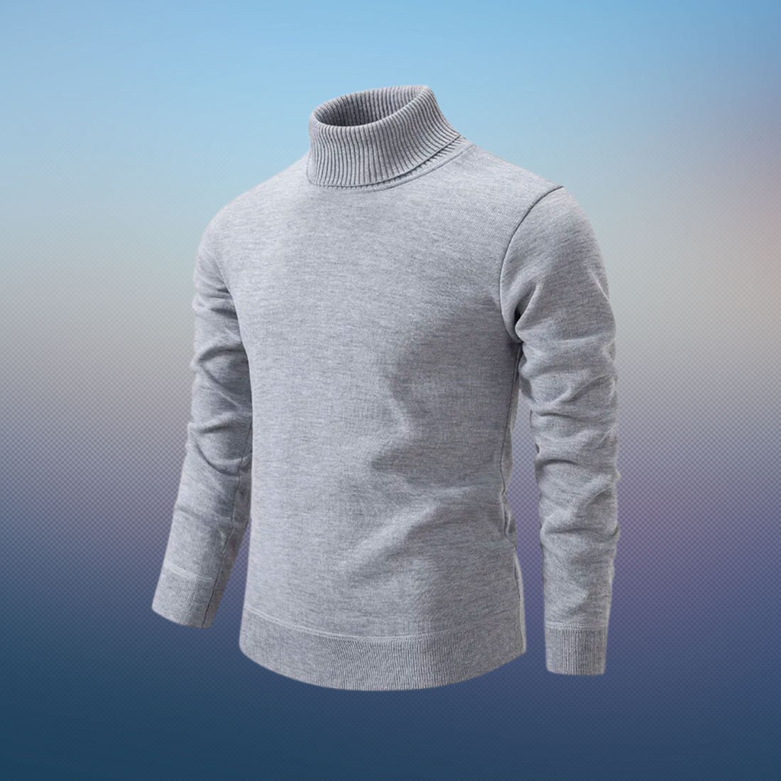 Samuel - silk wool turtleneck