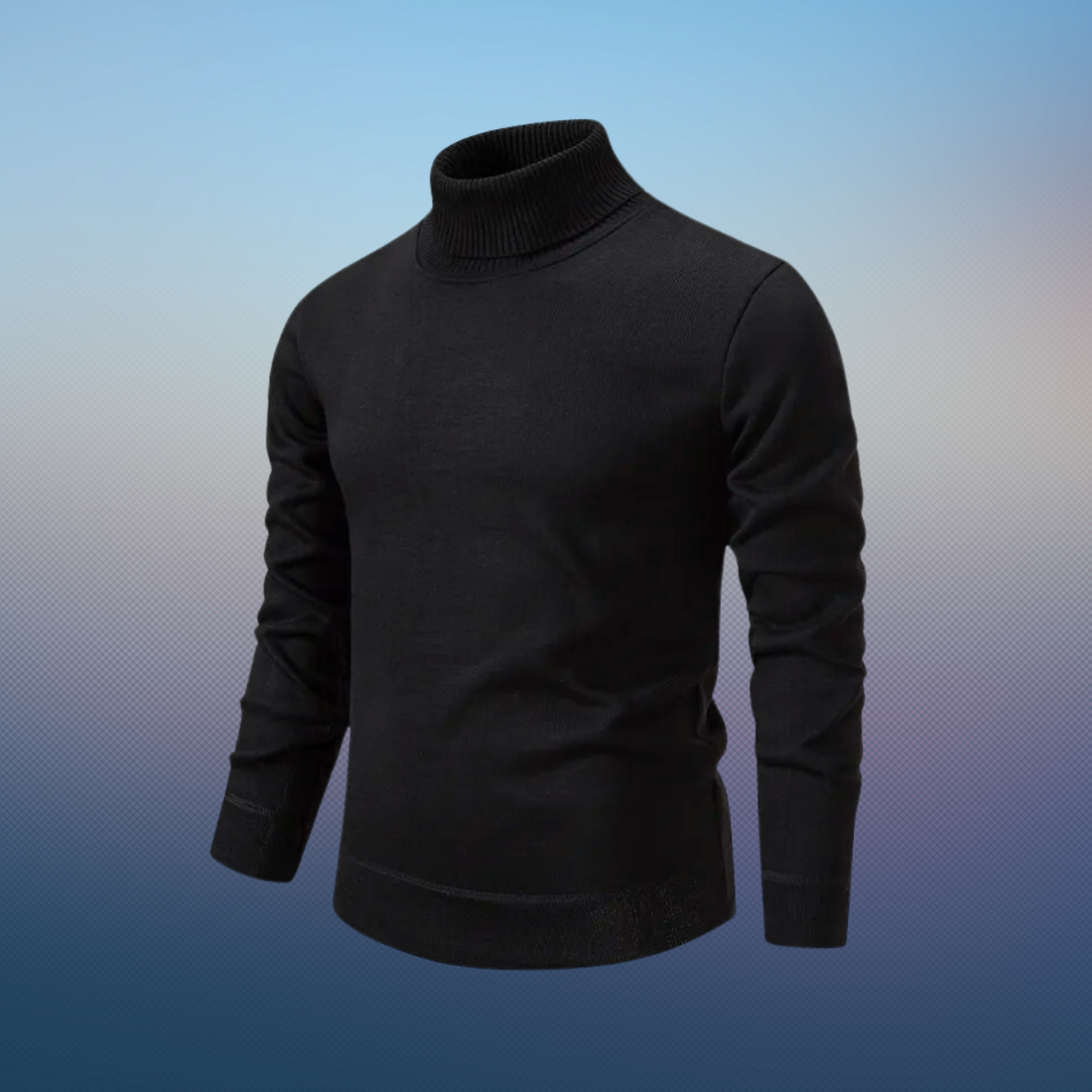 Samuel - silk wool turtleneck